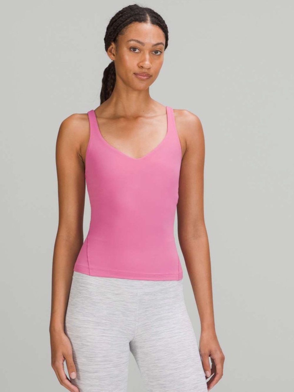 Lululemon Align Waist-Length Tank Top Pink Blossom Size 4